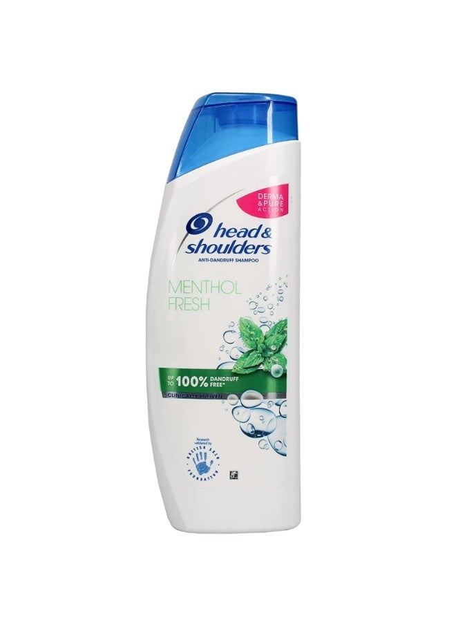 Head & Shoulders Menthol Refresh Anti-Dandruff Shampoo for Itchy Scalp Treatment 375ml